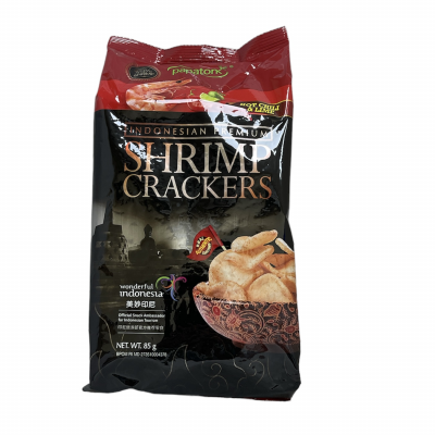 SHRIMP CRACKERS HOT CHILI & LIME
