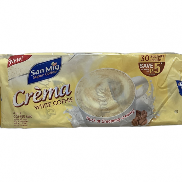 COFFEE 3IN1 CREMA WHITE