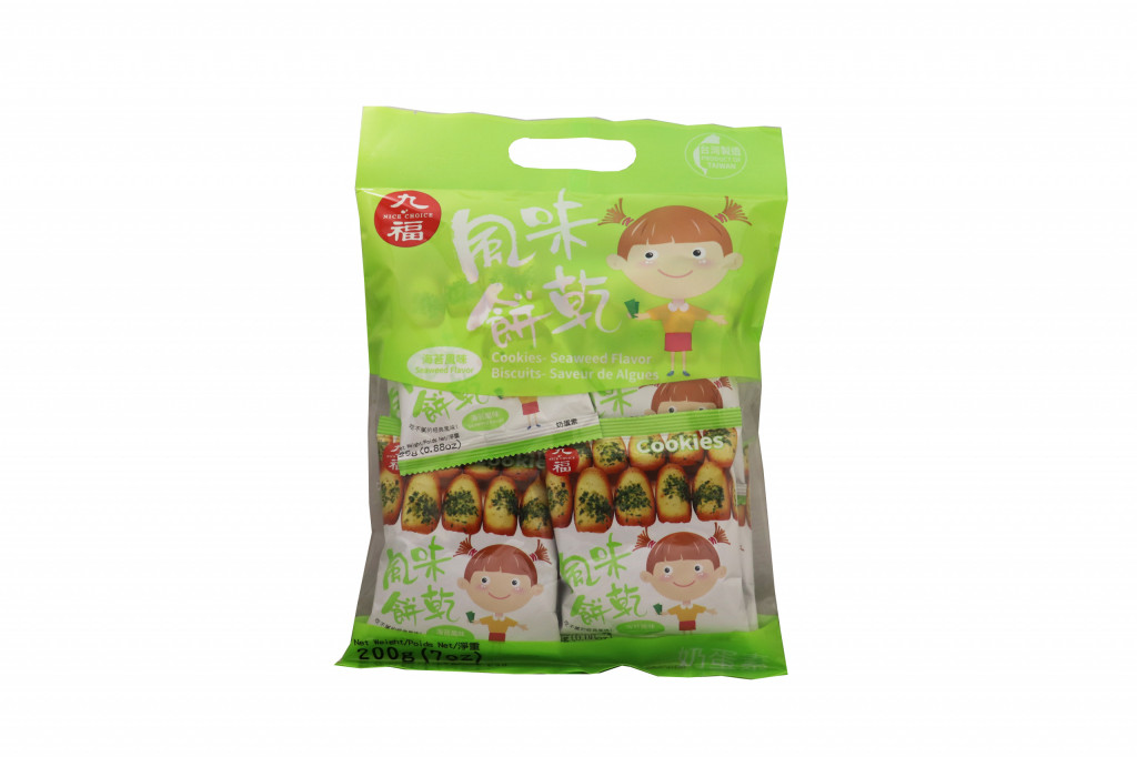 Cookies Seaweed Flavor | Golden Fortune | 長年大富公司 | Asian Food Importer ...