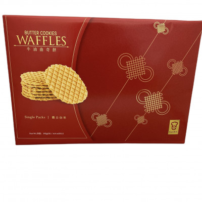 Butter Cookie Waffles