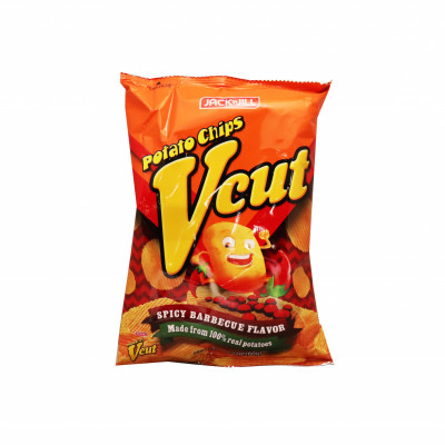 V-cut Spicy Bbq Potato Chips