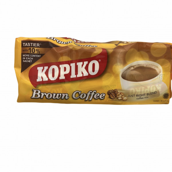 Brown Coffee Pouch