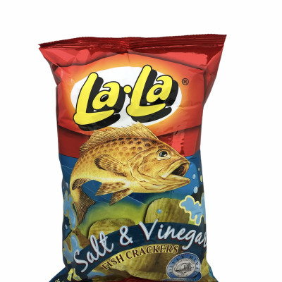 Lala Fish Cracker - Salt & Vinegar (L)
