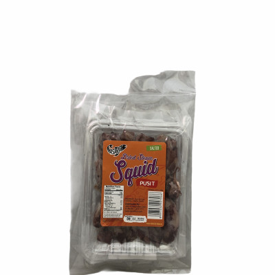 Dried Steam Salted Squid Pusit