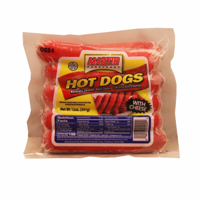 Hot Dogs With Cheese