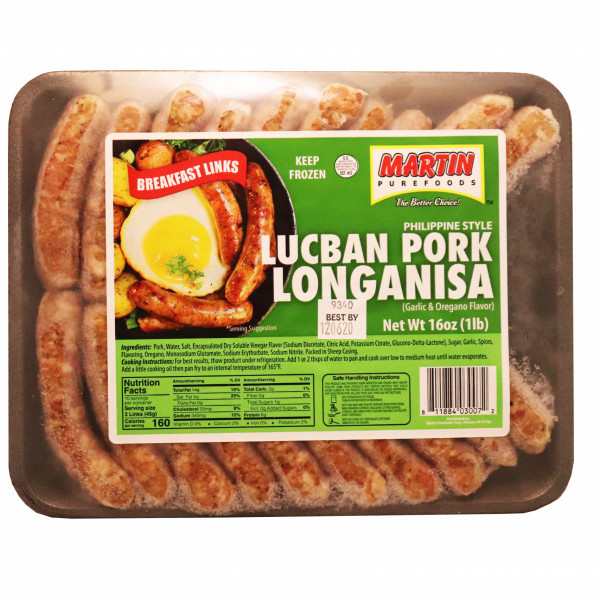 Lucban Pork Longanisa
