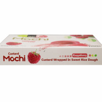 Custard Mochi Raspberry
