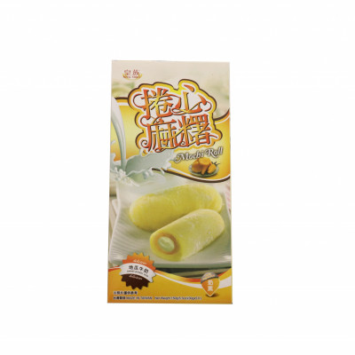Sweet Potato Milk Mochi Roll